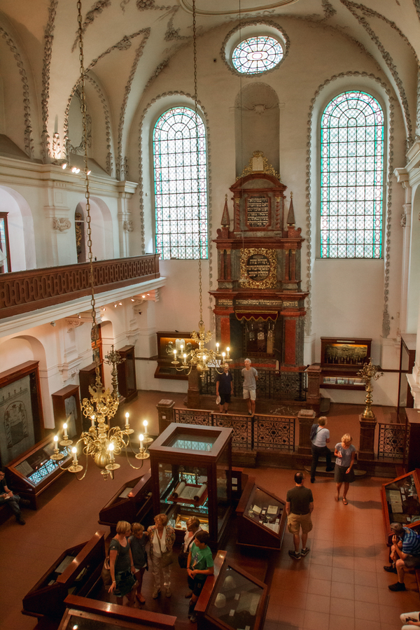 Sinagoga Maisel en el barrio judio de Praga