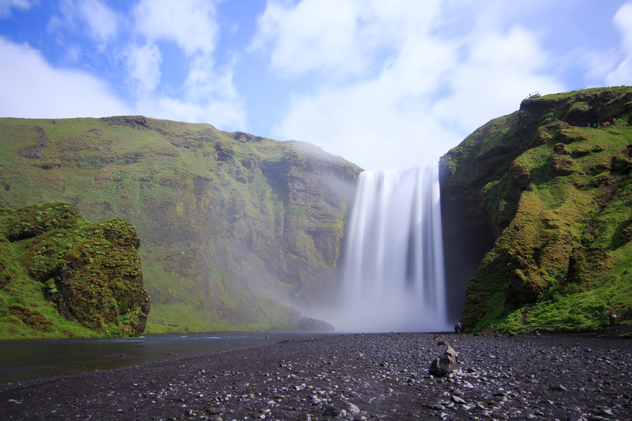 Skogafoss larga exposicion Skogafoss larga exposicion
