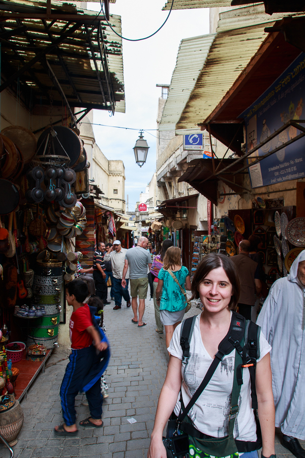 Talaa Kbira en la medina de Fez Talaa Kbira en la medina de Fez