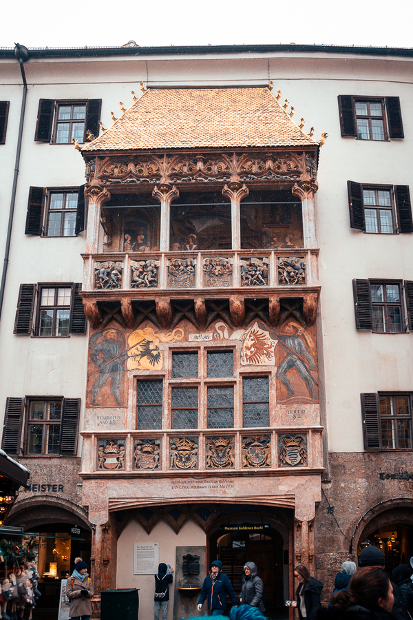 Tejadillo dorado en Innsbruck