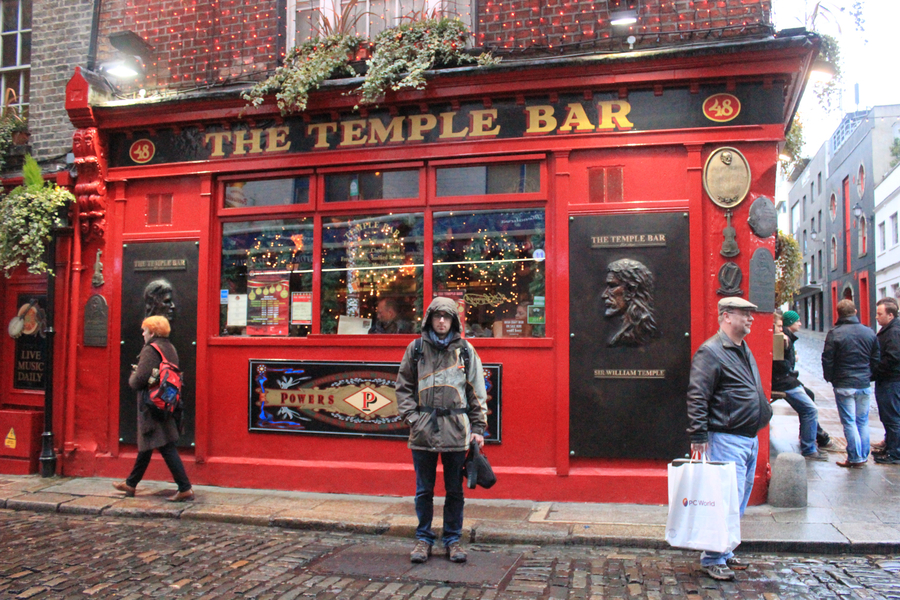 Temple Bar en la ruta de Dublín en dos días