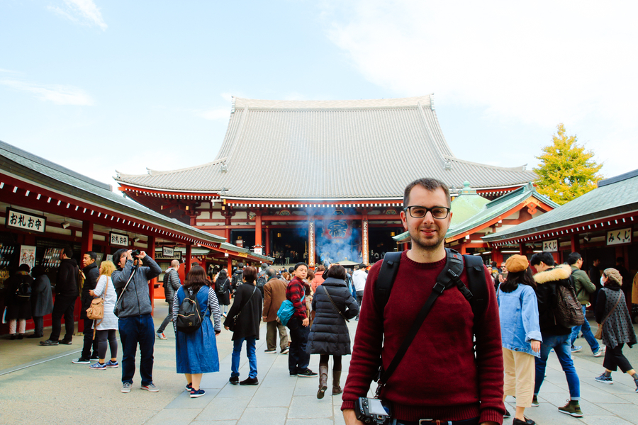Templo Sensoji en Asakusa