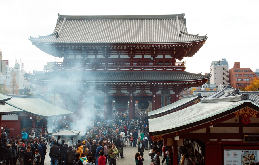 Templo Sensoji en Asakusa