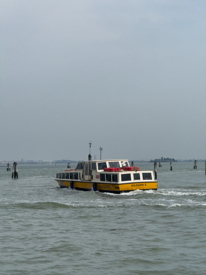Cómo moverse en transporte público por Venecia
