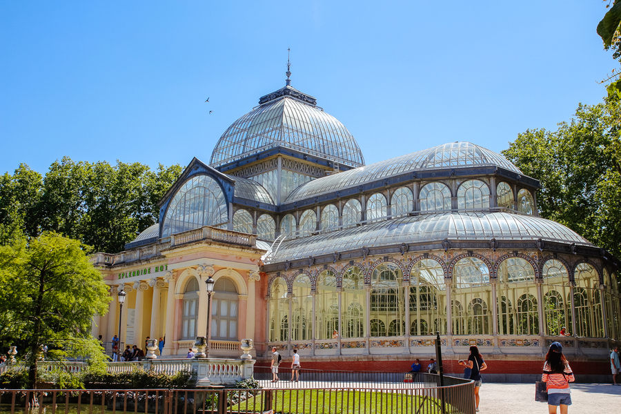 Ver el Palacio de Cristal en Madrid