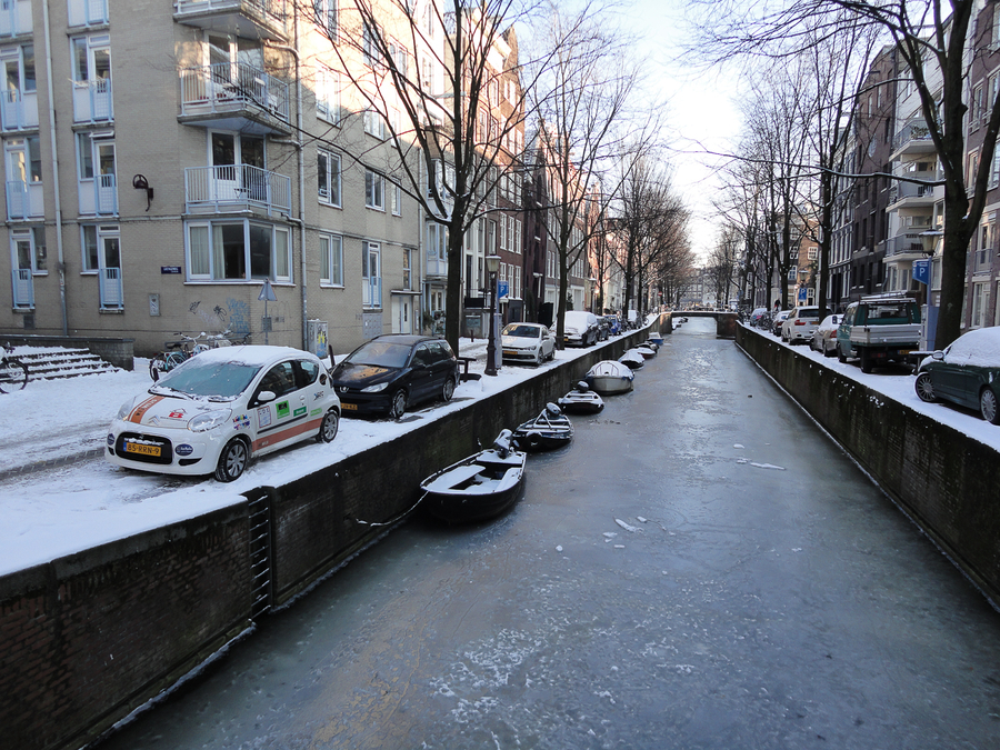 Viajar a Amsterdam - Frio en invierno