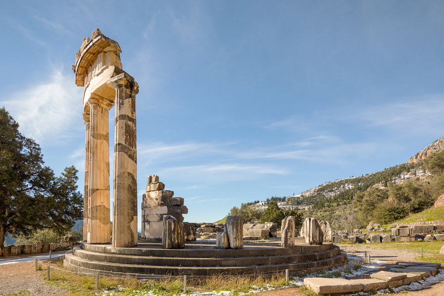 Viajar a Atenas Oraculo Delfos