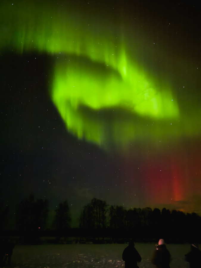 Viajar a Laponia para ver auroras boreales