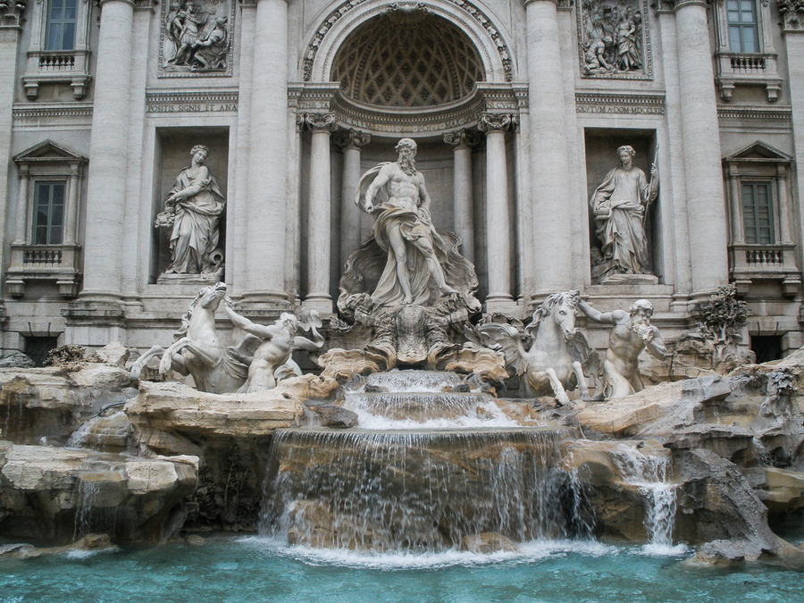 Viajar a Roma Fontana di Trevi Viajar a Roma Fontana di Trevi