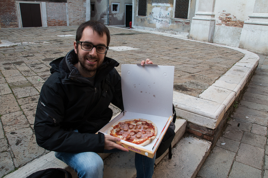 viajar a venecia comer barato