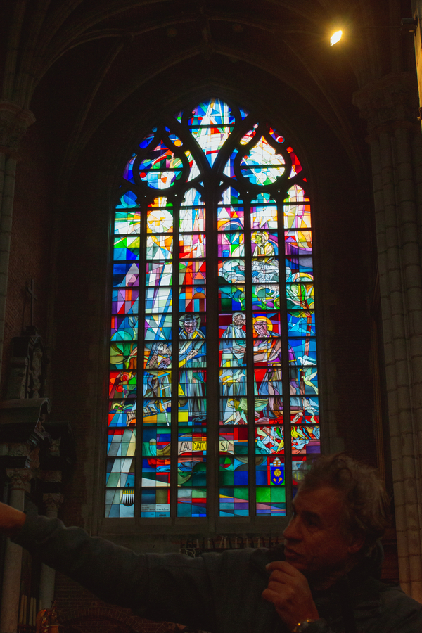 Vidrieras de la Catedral San Bavon en Gante