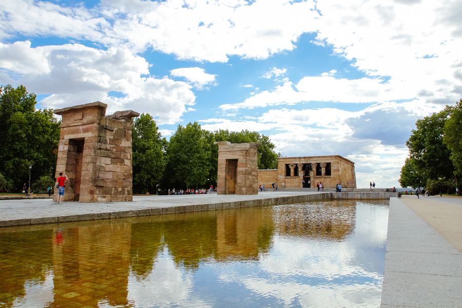 Visitar el Templo de Debod en Madrid