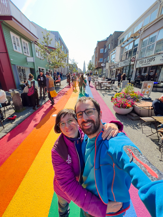 Que ver en Reikiavik - Rainbow Street