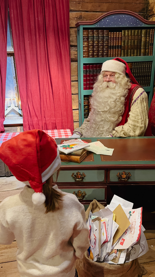 Visitar Santa Park papa noel
