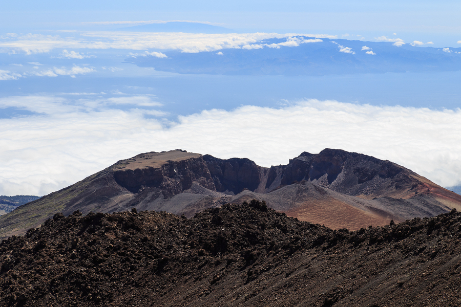 Vistas al Pico Viejo en el Teide Vistas al Pico Viejo en el Teide
