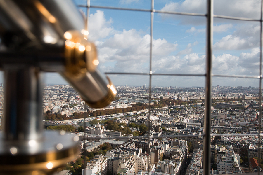 Vistas desde la Torre Eiffel Vistas desde la Torre Eiffel