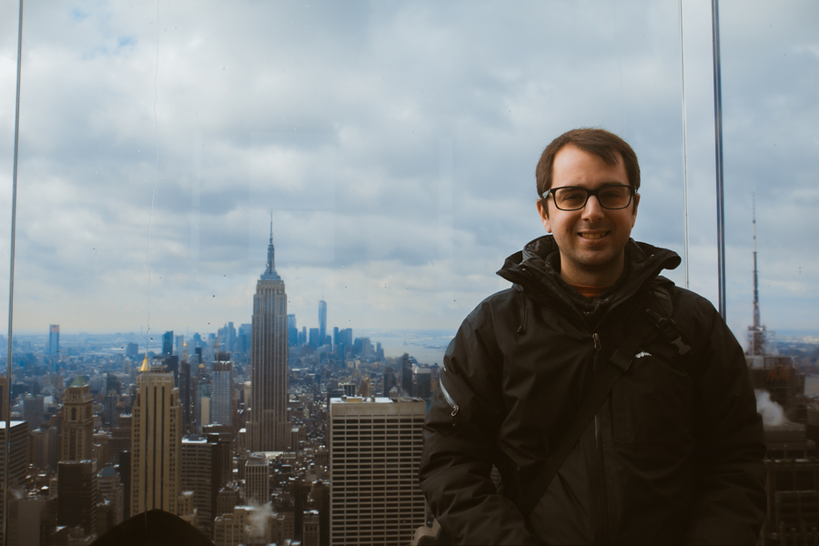 Vistas hacia el sur desde el Top of the Rock