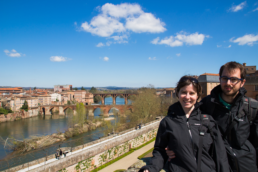 Vistas al Tarn en Albi