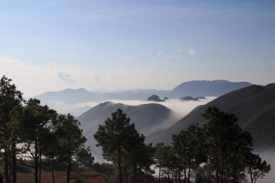 Vistas desde el punto mas alto del trekking Vistas desde el punto mas alto del trekking