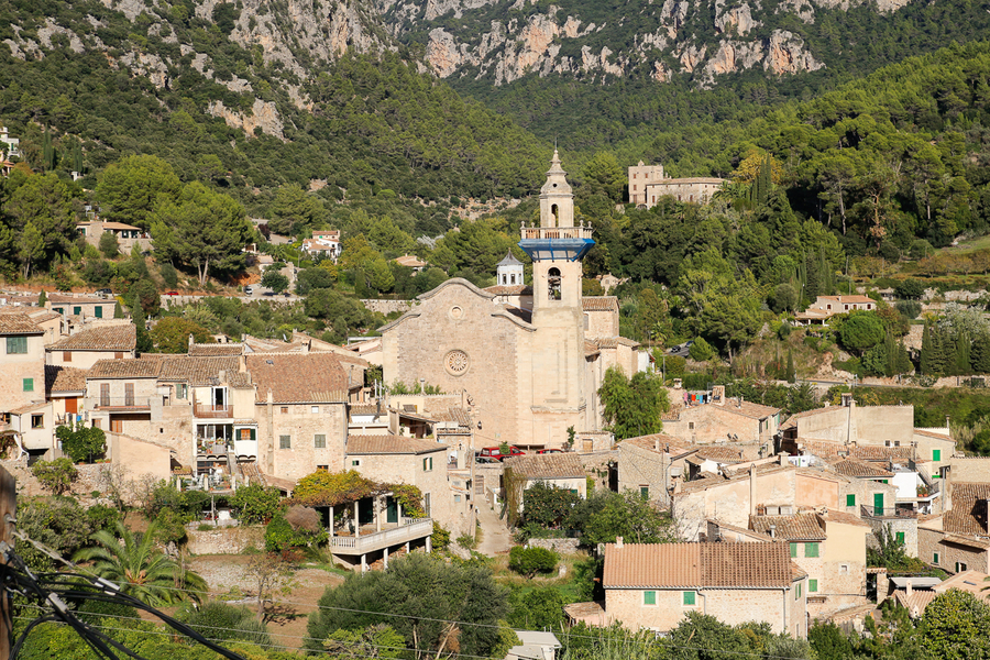 Vistas generales de Valldemossa