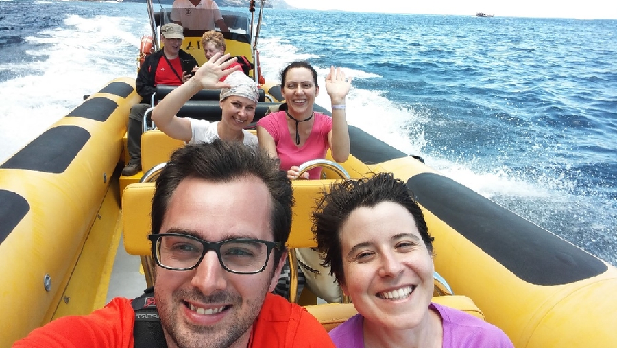 vuelta en barco desde Masca