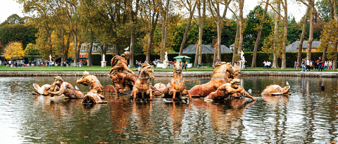 Jardines de Versalles en Paris