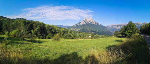 Panoramica Pedraforca y Cadi Moixero