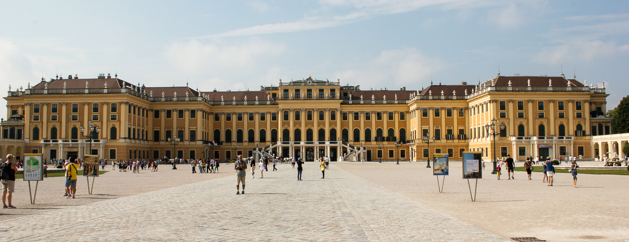 Fachada Schonbrunn Viena