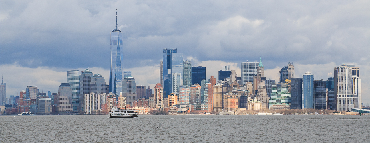 New York desde la estatua de la libertad