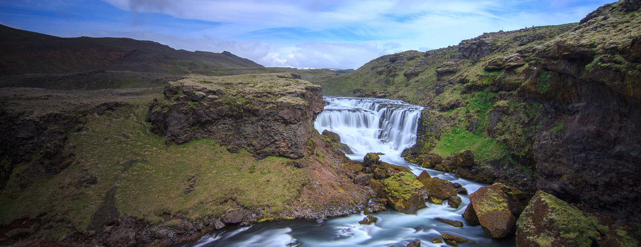 Ultimo salto de agua del Skogaa