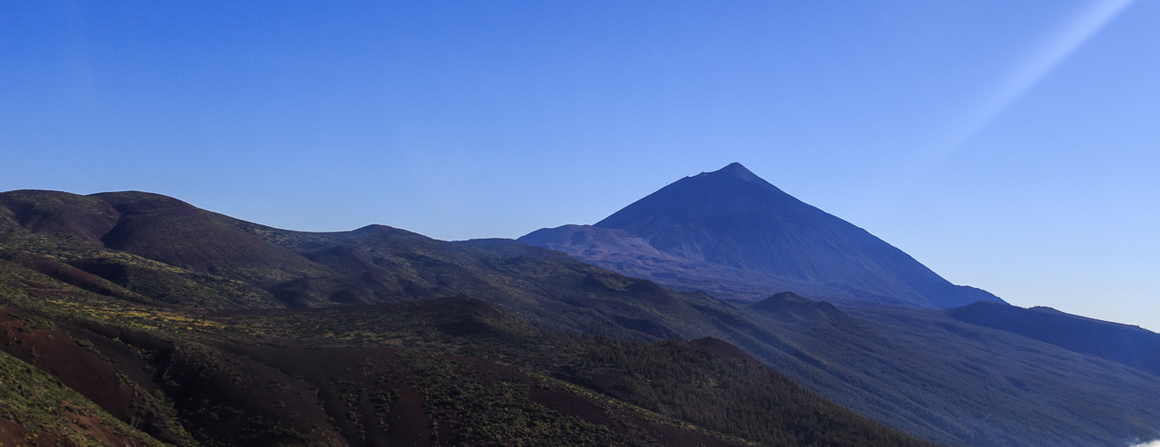 Vistas al Teide desde el norte de la isla
