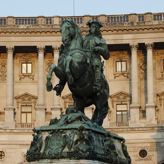 Estatua equestre Hofburg